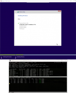 Windows 10 installing on a FreeBSD 11.0 Bhyve VM
